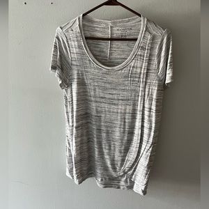 Motherhood Maternity Short Sleeve Nursing Blouse Breastfeeding Clothes